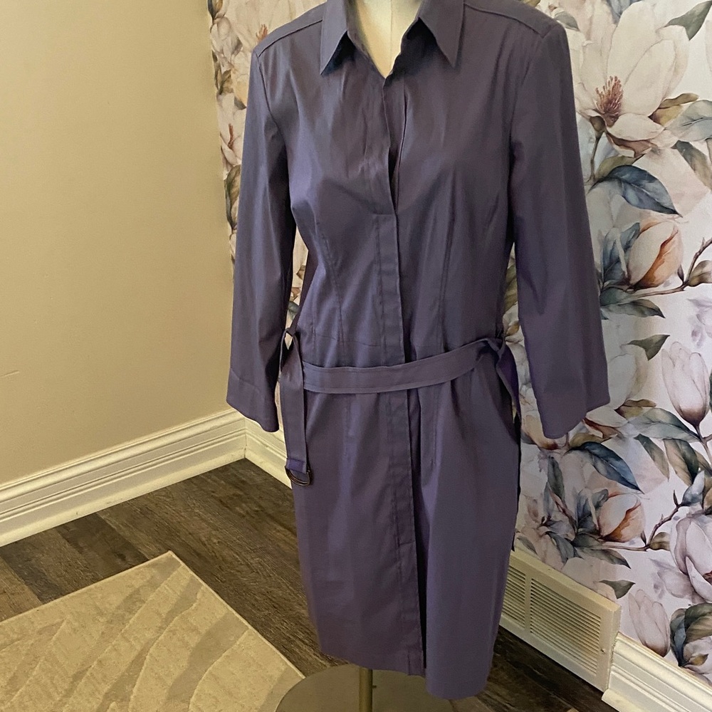 Boss Elegant Lavender Long Sleeve Dress
